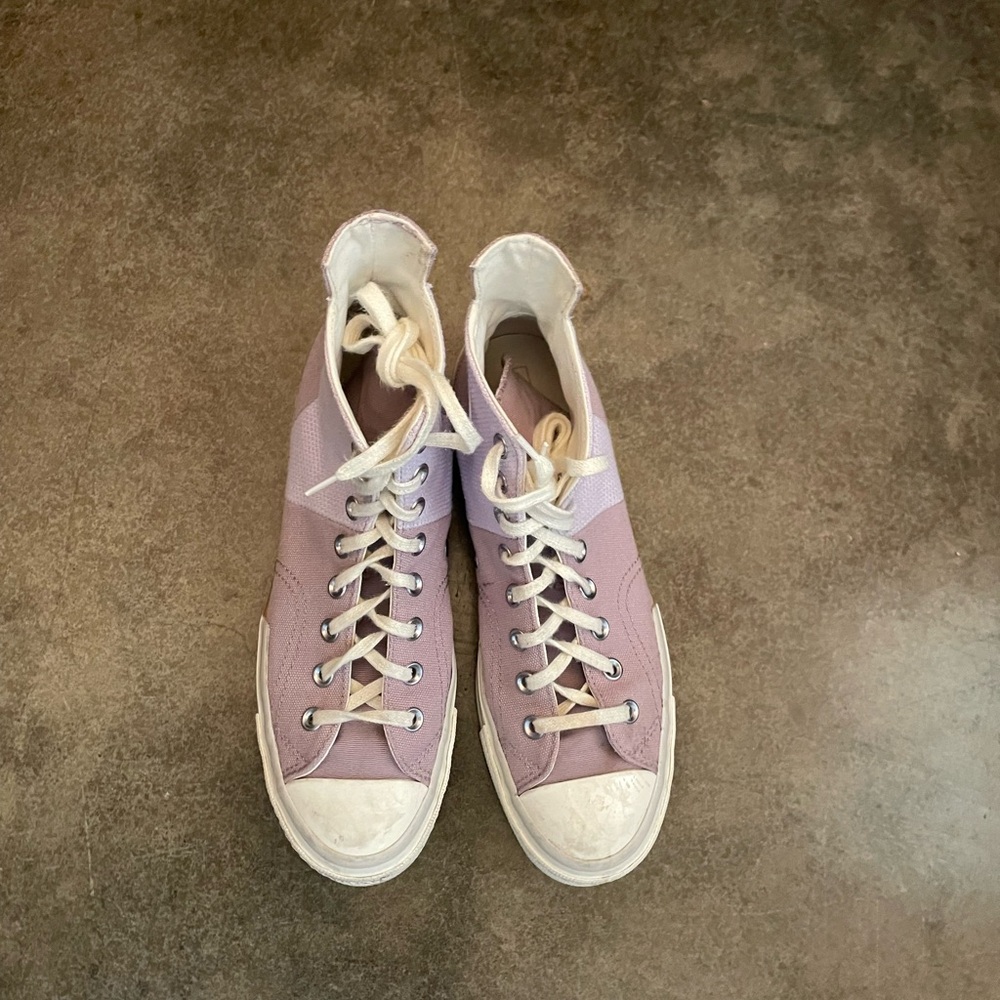 Converse Purple High-Top Sneakers